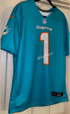 Image of Custom Crystal Sports Team Jerseys DEPOSIT.  Rhinestone Bedazzled Jersey Blinged Out (Pics are examples) *Please Read Full Description