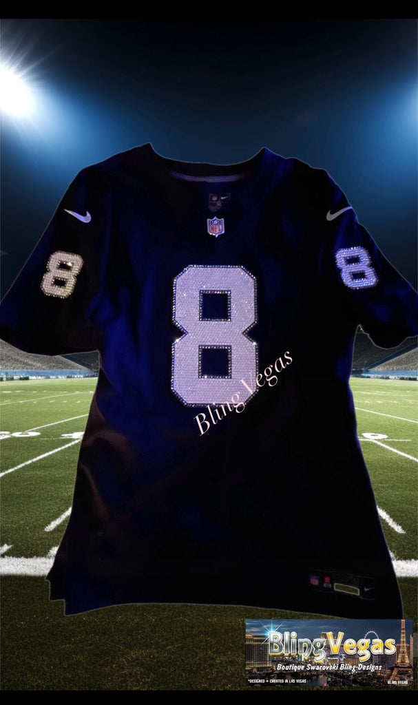 Custom Bedazzled Jerseys.  Rhinestone Bling Sports Jersey (Pics are examples) *Please Read Full Description. This is a deposit only.