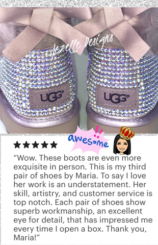 Image of Bling Classic TALL Uggs® with Ultra-Premium Crystal Rhinestones