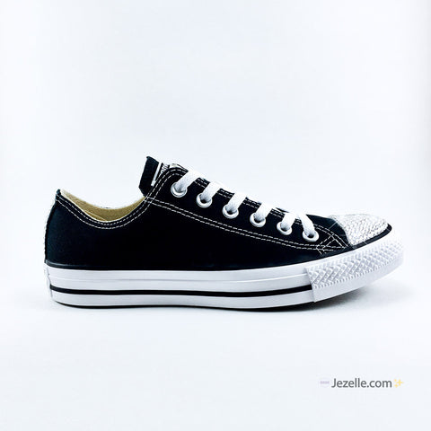 Image of Crystal Converse All Star Classics, view 2, JezelleDesigns