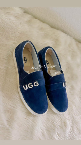 Image of Crystal Uggs® Loafers, Slip-On, view 4, JezelleDesigns