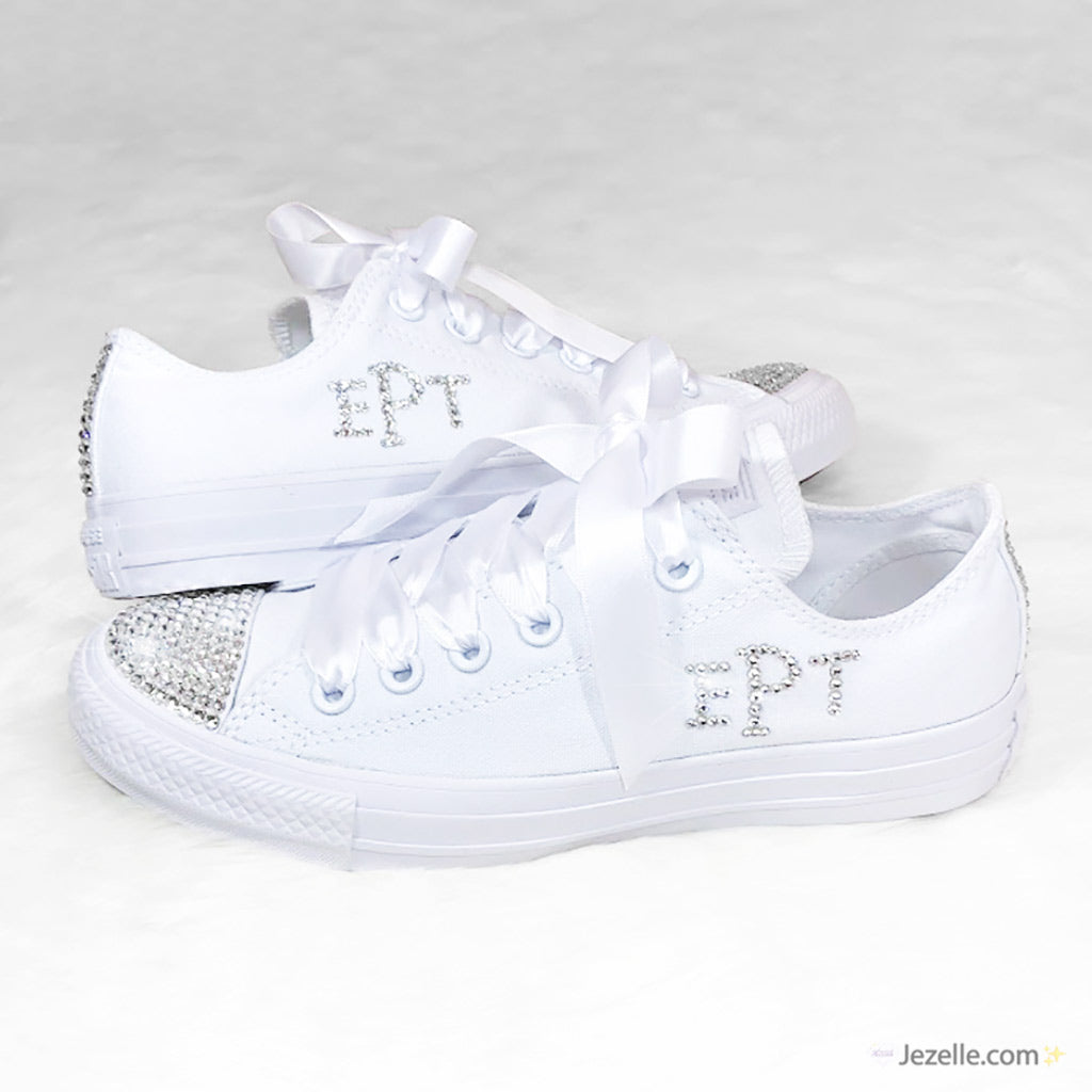 Bedazzled Converse for Wedding