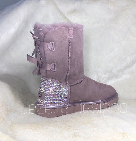 Image of Pink Bling Ugg Boots