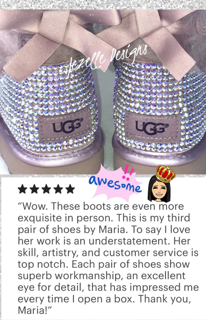 Bling Classic TALL Uggs® with Ultra-Premium Crystal Rhinestones