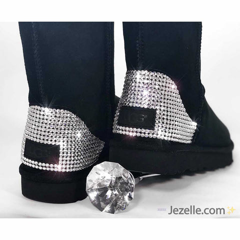 Image of Crystal Classic Tall Uggs®, hand-jeweled by JezelleDesigns