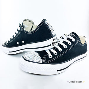 Crystal Converse All Star Classics, hand-jeweled by JezelleDesigns