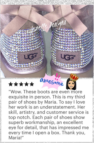 Image of Crystal Uggs® Loafers, Slip-On, view 6, JezelleDesigns
