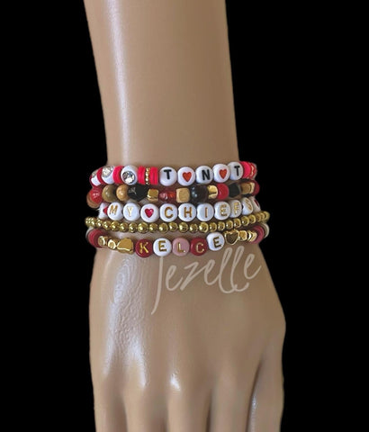 Image of Custom Team Friendship Bracelets, view 9, JezelleDesigns