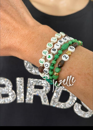 Eagles Bracelet Stack — Set of 4