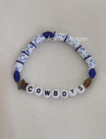 Image of Team Beaded Bracelets — Black & Gold — view 9 — JezelleDesigns