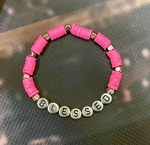 Image of Turquoise Beaded Bracelets, Western, Personalized, view 2, JezelleDesigns