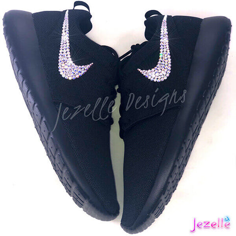 Image of Bling Nikes with Crystal swooshes