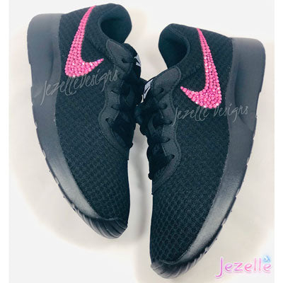 Image of Blinged Out Pink Nikes