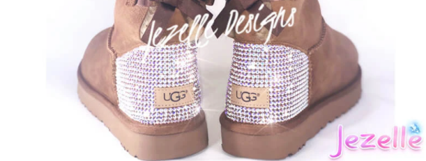 Blinged Out Crystal Uggs with Swarovski